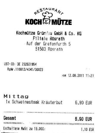 emvr Hffner Kochmtze Restaurant